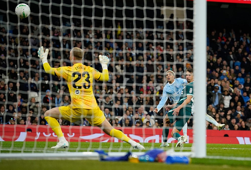 Manchester City vs Brighton Carabao Cup EFL highlights-Rico Lewis