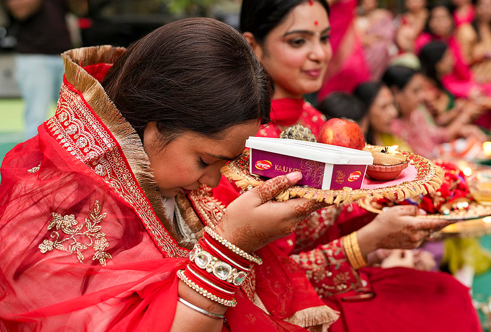 Karva Chauth celebration in Ahmedabad