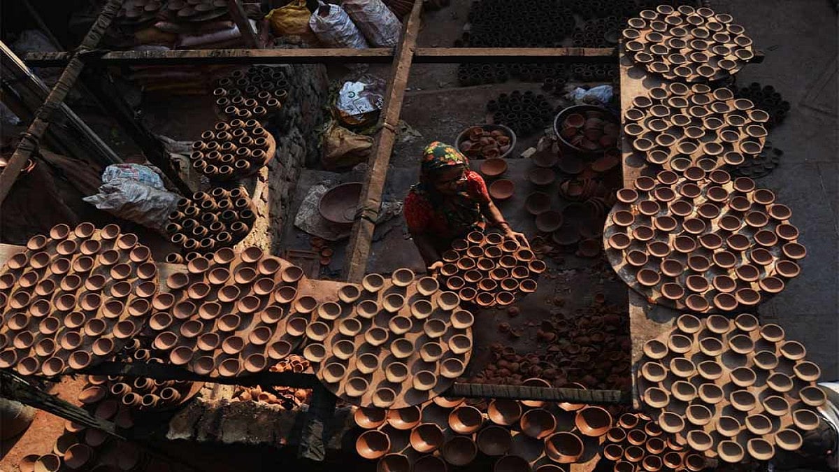 Diwali 2020: Making Of Diyas