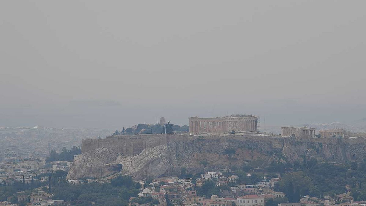 Greece Wildfire: In Pictures