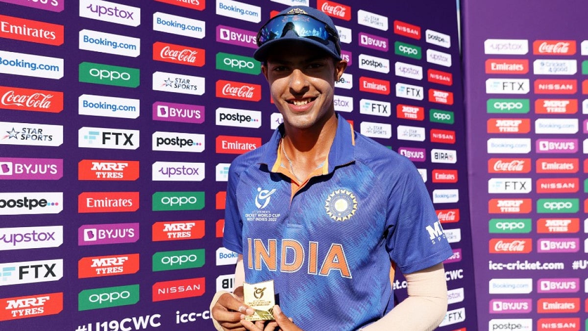 India opener Harnoor Singh was the Player of the Match for his 88 against Ireland.