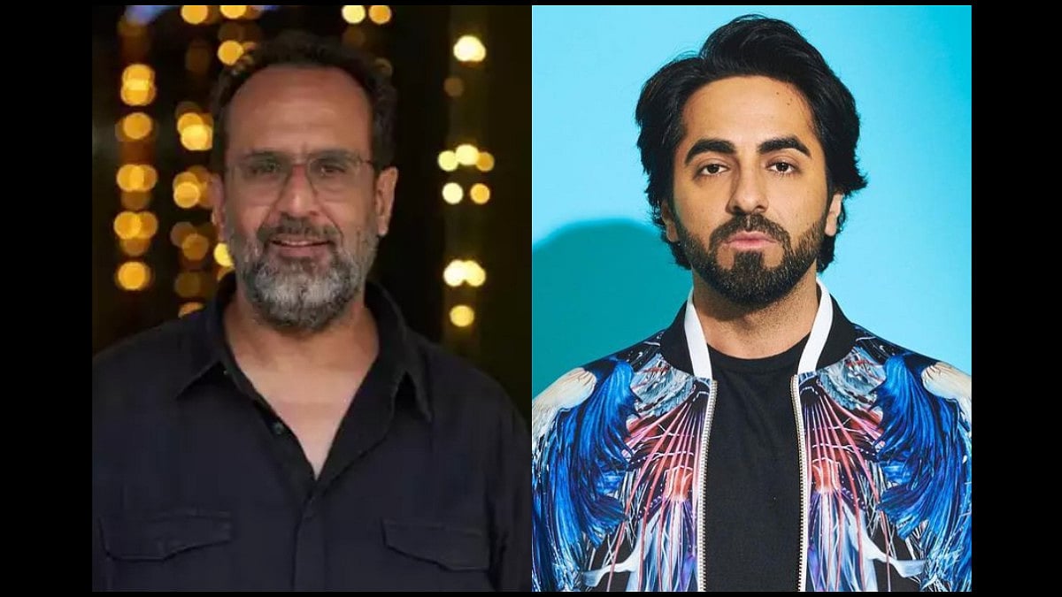 Filmmaker Aanand L Rai and actor Ayushmann Khurrana 