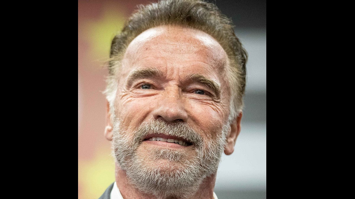 Actor Arnold Schwarzenegger met with a car accident