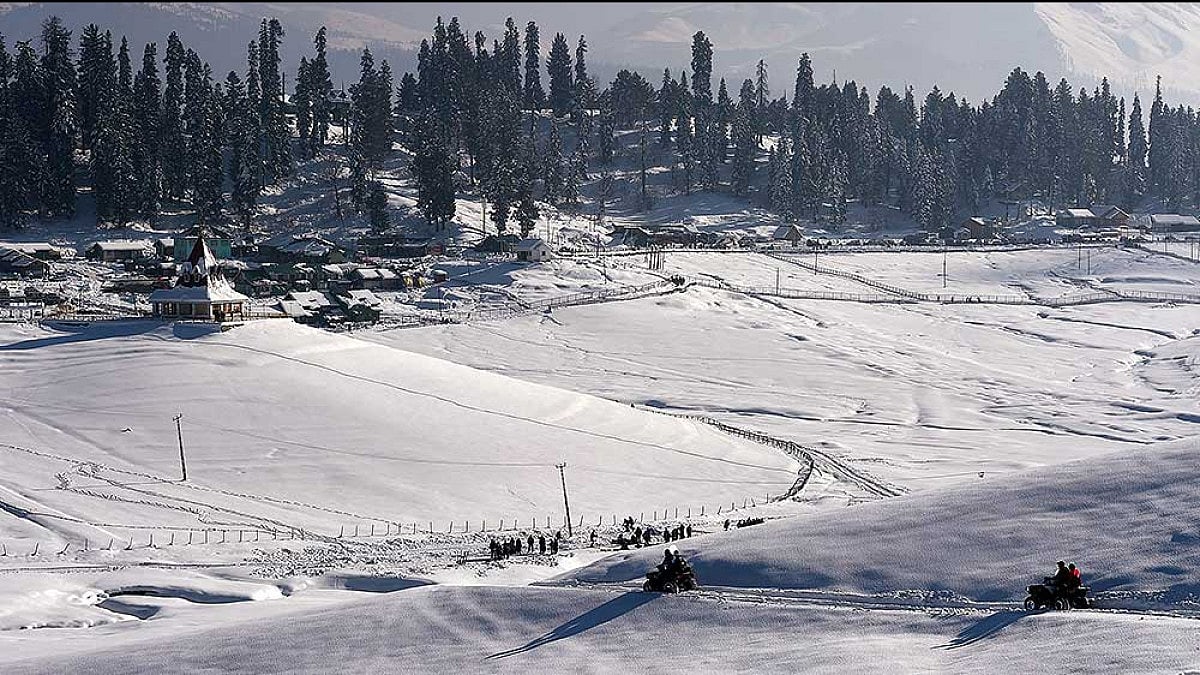 Gulmarg coldest place in J&K