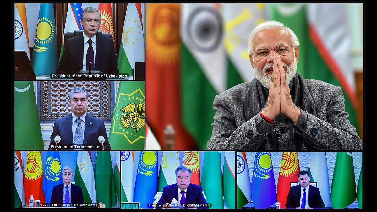 PM Narendra Modi hosted the first India-Central Asia Summit on Thursday.