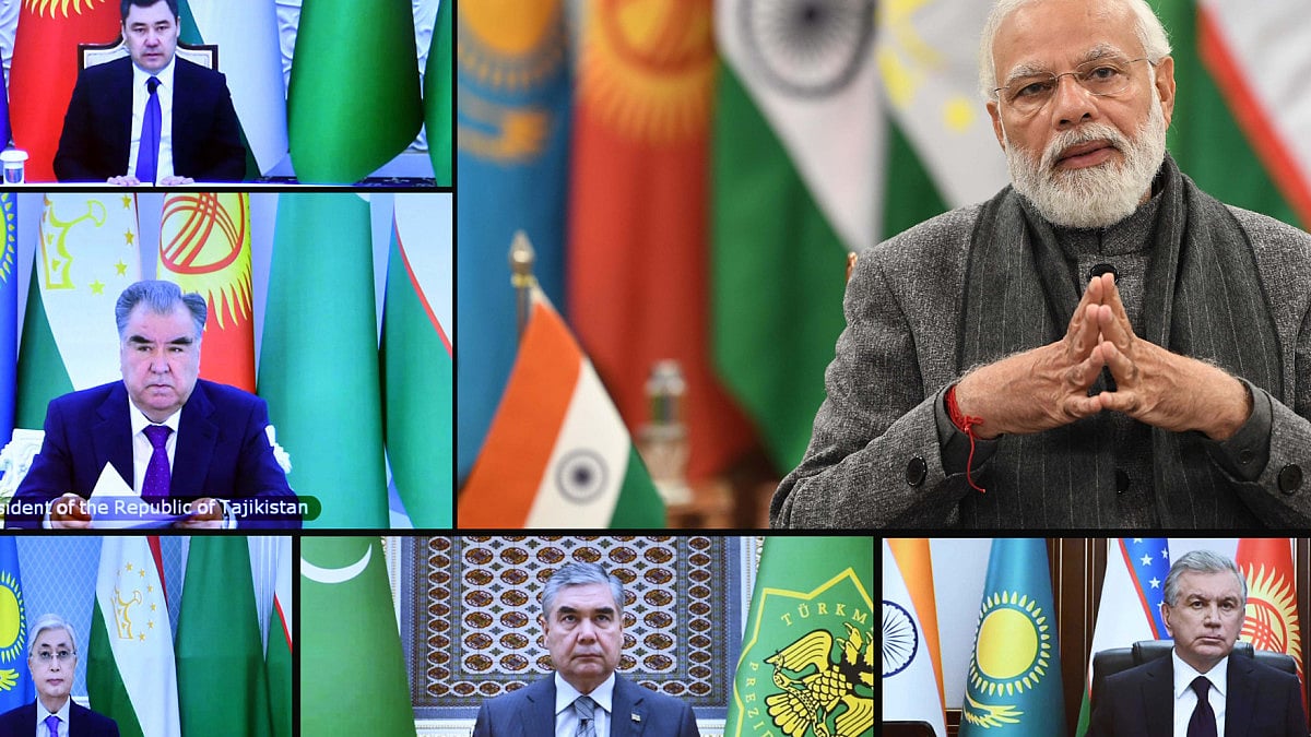 Modi Emphasizes Central Asia-India Cooperation To Ensure Regional Security