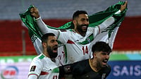 File Photo : Iran and Gambia face each other in an international friendly match at the Mardan Stadyumu in Antalya, Turkey. 