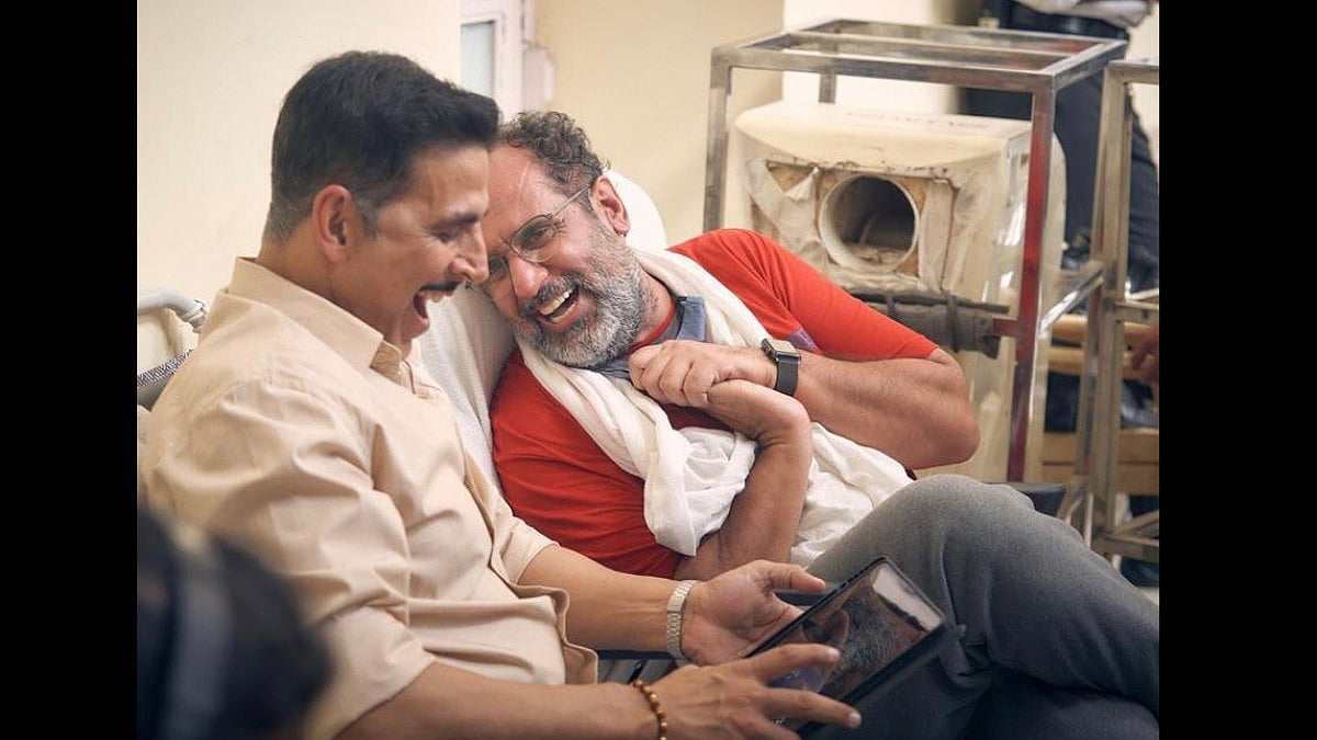 Filmmaker Aanand L Rai with Akshay Kumar