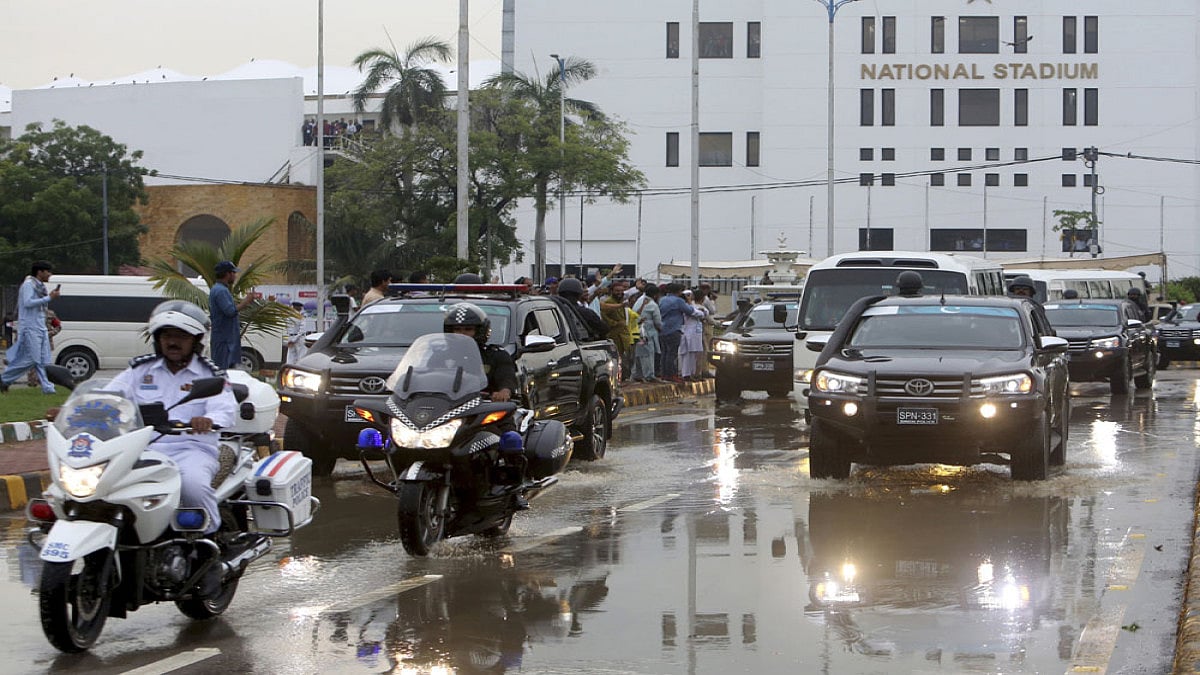 Sri Lanka's Tour Of Pakistan 2019 | Gallery 1: Presidential Level Security And Karachi Deluge