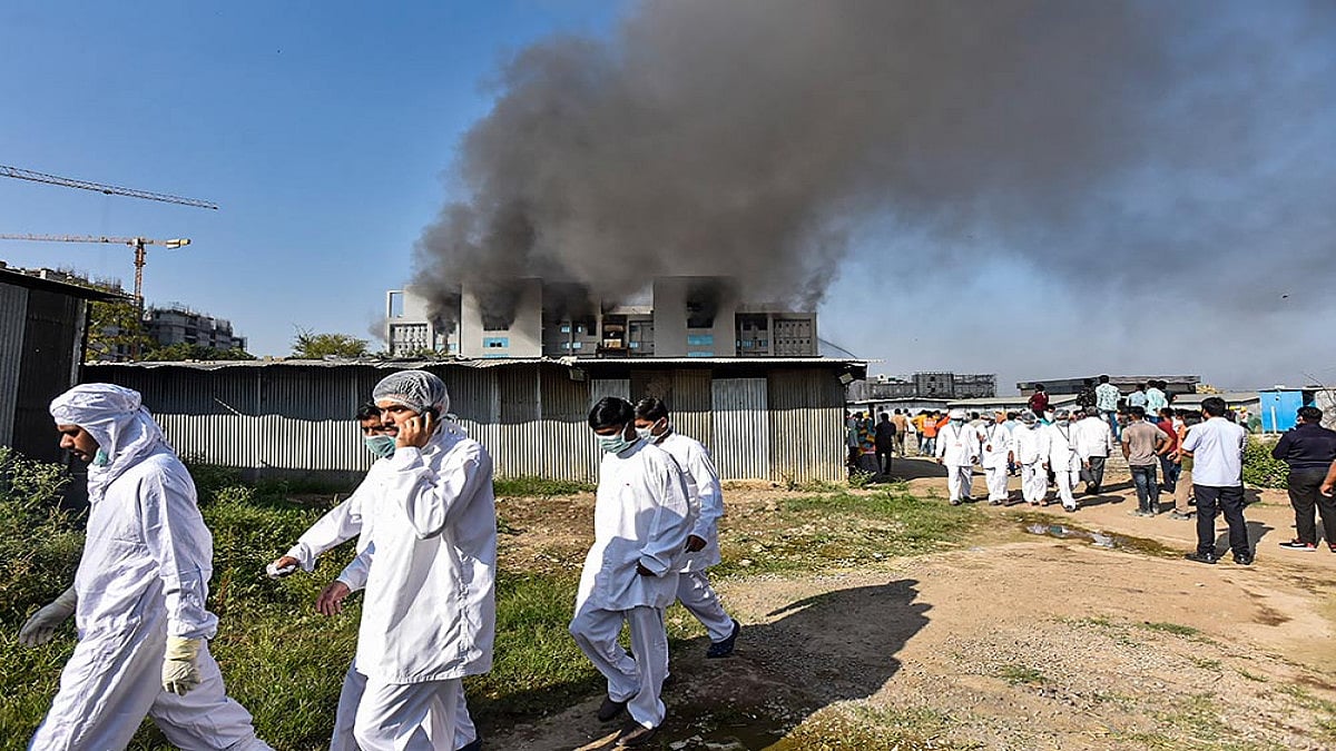 5 Charred Bodies Found After Fire Breaks Out At Serum Institute In Pune