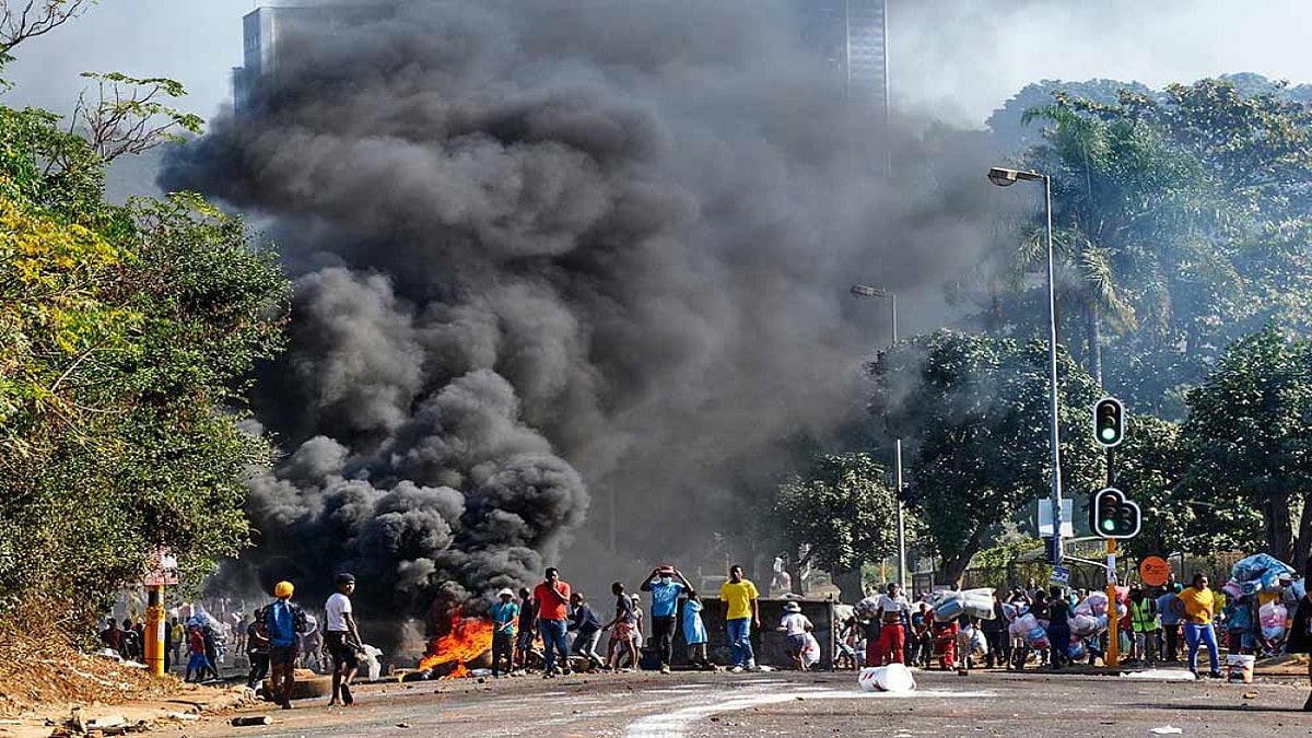 Jacob Zuma: Protests Turn To Looting After Former President Is Jailed