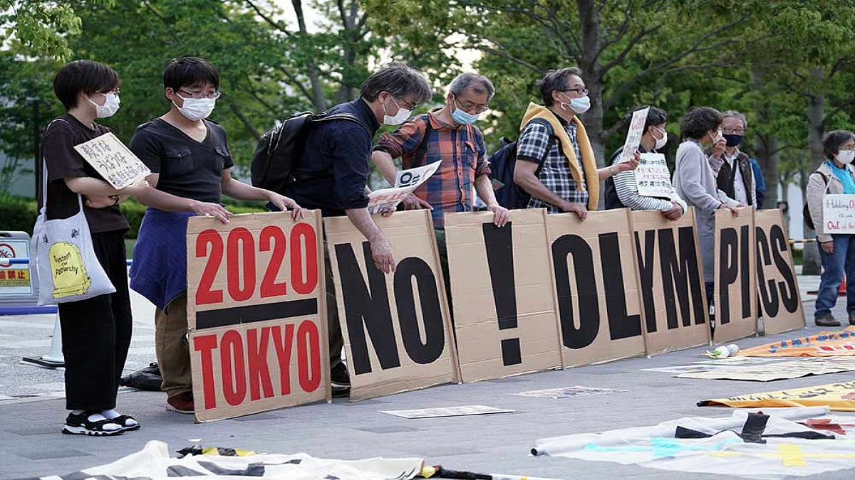Tokyo Olympics: Protesters Hit Games Preparations In Japan