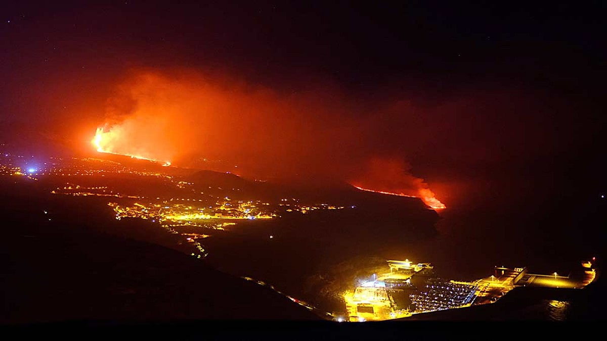 La Palma Volcano Eruption
