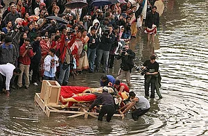 Englishmen Bewitched By Durga