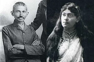 When Gandhi Nearly Slipped