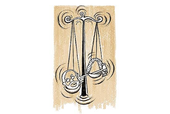 The Scale Tilts