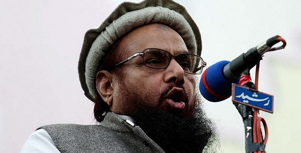 File Photo : While Indian agencies have long accused Hafiz Saeed of directing militant operations against India, this is the first time the NIA has formally named him as an accused in its prosecution of the attack. 