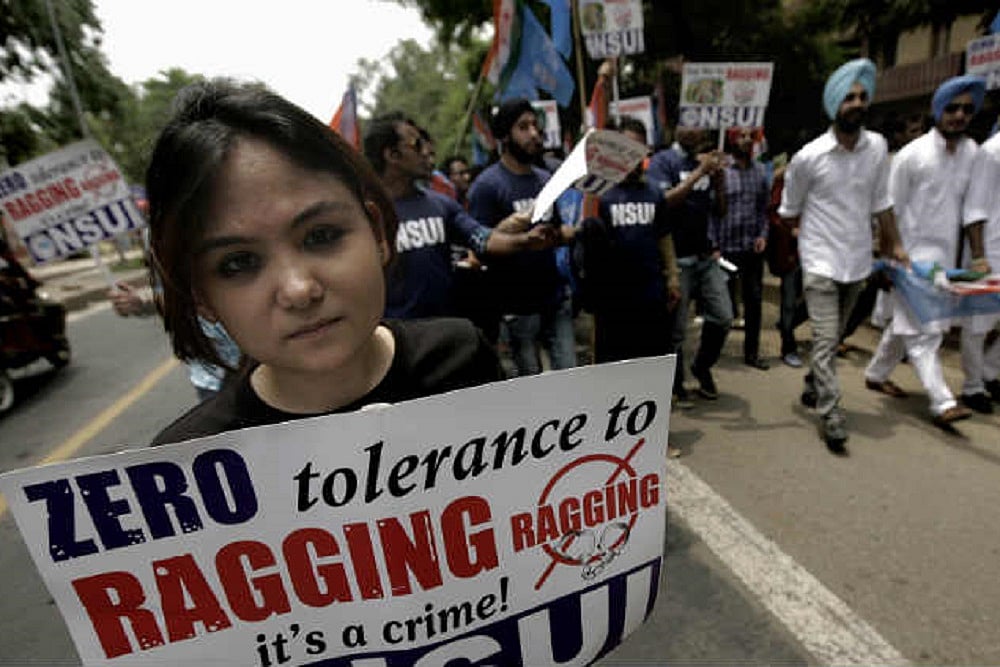 Stop Ragging Protest (Representative Image)