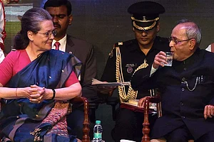 Former President Pranab Mukherjee Says Coalition For The Sake Of Forming Govt Would Dilute Congress' Identity