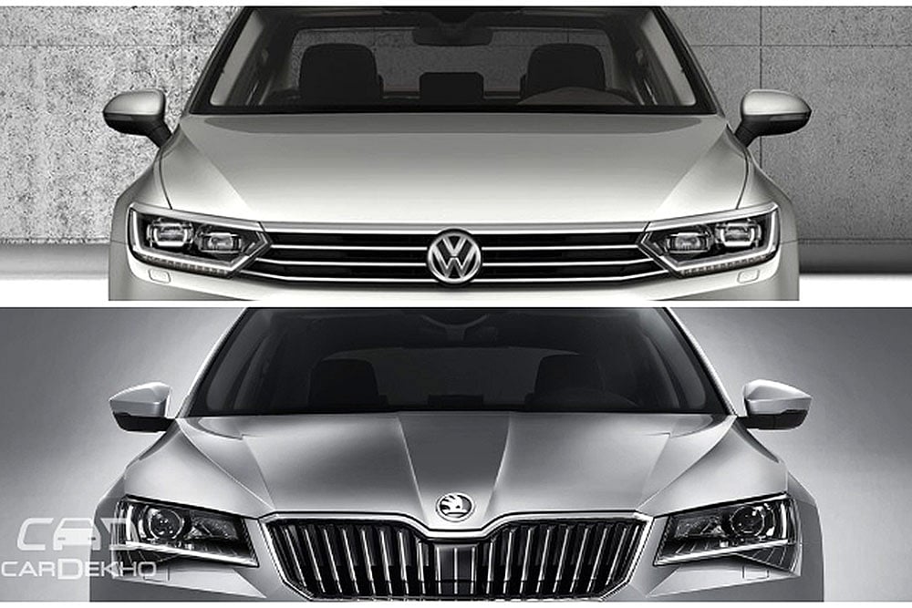 Volkswagen Passat Vs Skoda Superb: Variant-Wise Specs Comparison