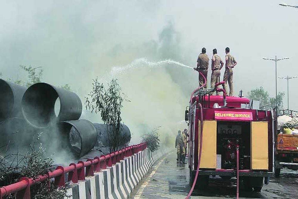 20 Shanties, Godown Burnt In Massive Fire In Gurugram, Third Major Fire In Three Months
