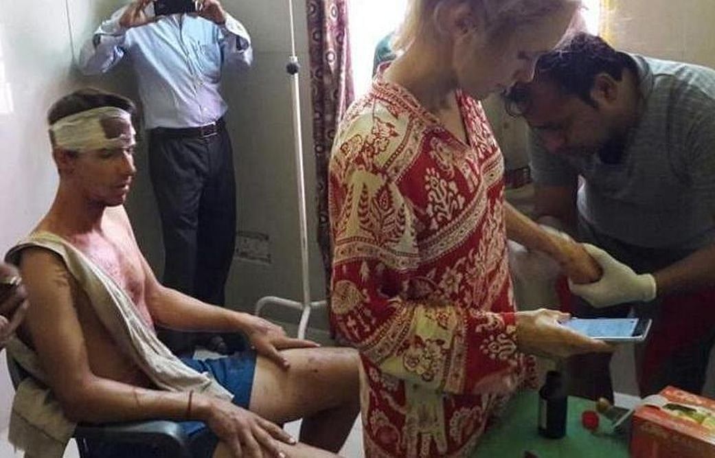 Swaraj Seeks Report After Swiss Couple Thrashed For Refusing To Accompany Hooligans To Unknown Place In Agra