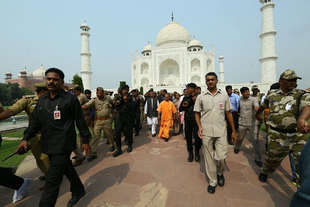 Villagers Locked Up Inside Houses For Crowd Control During Yogi's Visit To Taj Mahal, Says Report