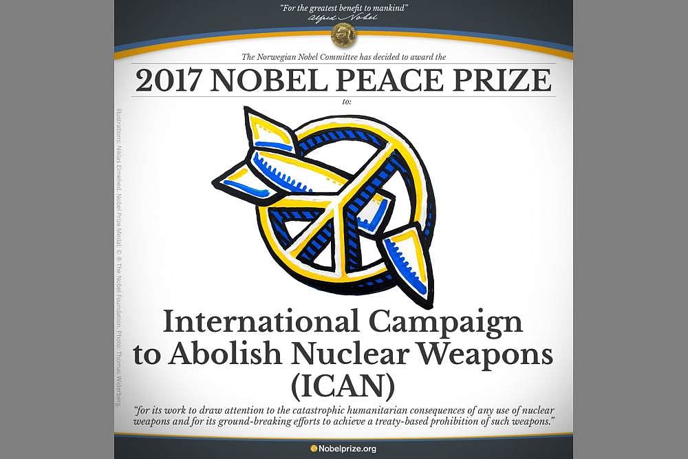 International Campaign To Abolish Nuclear Weapons Awarded Nobel Peace Prize 2017