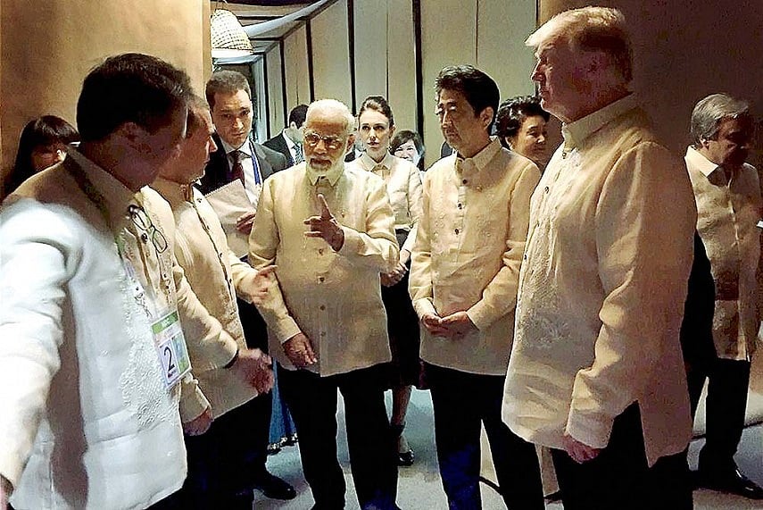 PM Modi Holds Bilateral Talks With US Prez Donald Trump On Sidelines Of ASEAN Summit
