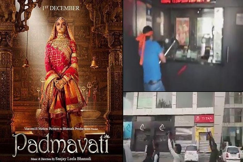 'Padmavati' Controversy: Karni Sena Activists Ransack Kota Cinema Hall To Protest Teaser Screening