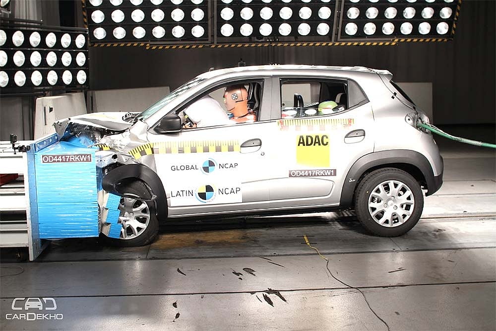 Renault Kwid Scores 3 Stars In Latin NCAP Crash Tests