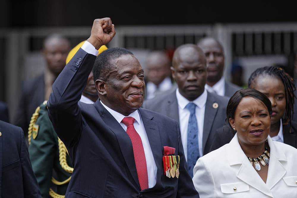Emmerson Mnangagwa Sworn-In As Zimbabwe President