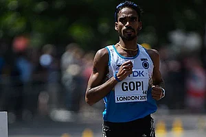 Gopi Thonakal Becomes First Indian Man To Win Asian Marathon Championship
