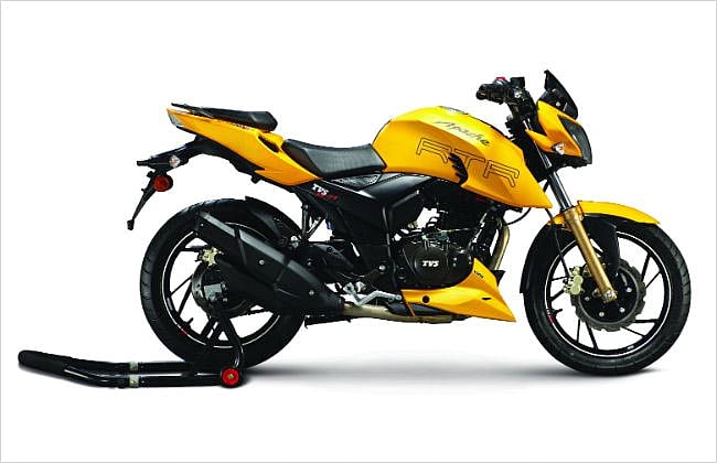 TVS Motor Company Launches Fuel-Injected RTR 200 Fi4V