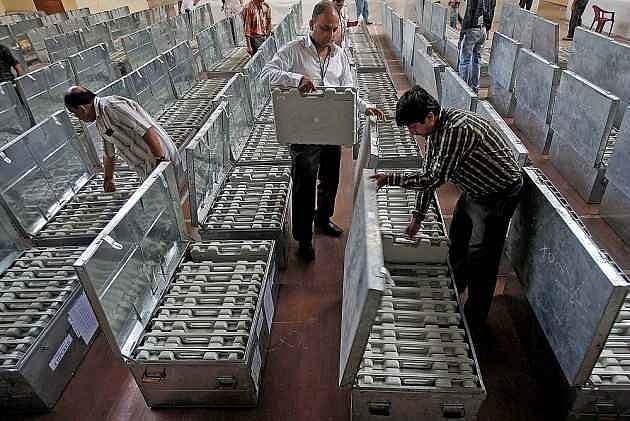 File representative image : According to the DMK plea, no procedure has been laid down for approval of the Electronic Voting Machines by the Election Commission of India