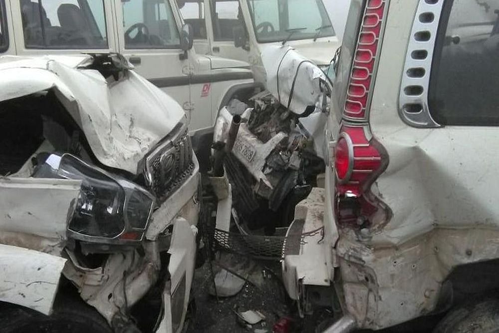 File photo : Around 25 people were admitted for treatment, most of them suffering burn injuries and fractures.