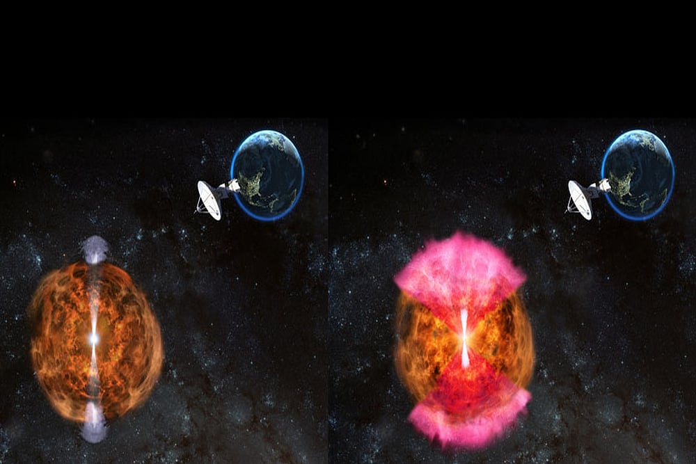How Indian Telescope Data Helped Solve Mystery Of Jets From Colliding Neutron Stars