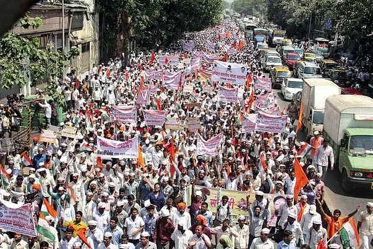 Marathas demand inclusion in OBC quota - Outlook