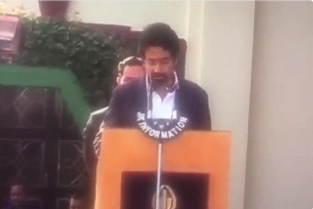 In A Slip Of Tongue, Mehboobas Brother Takes Oath As Minister In The Name Of Dog