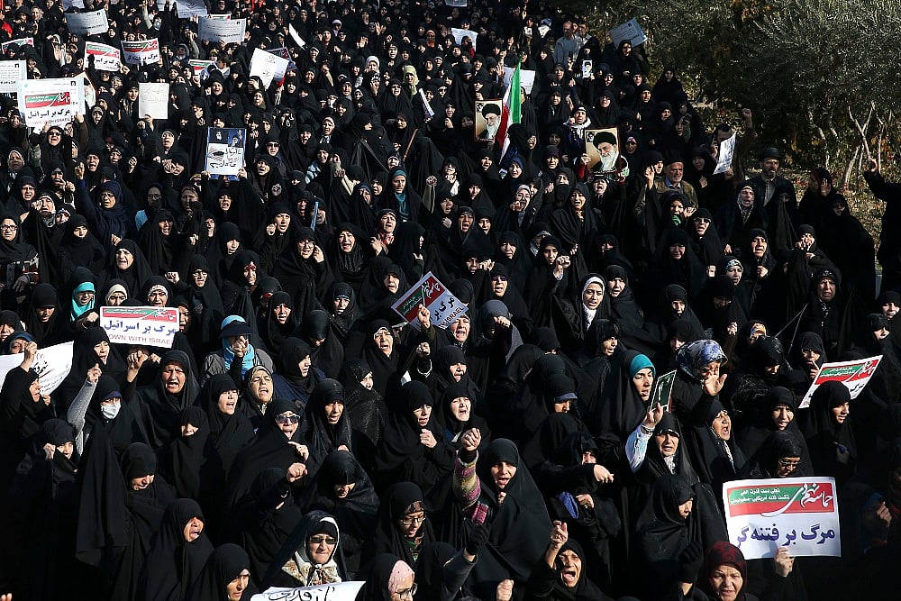 File Photo : Iran enters its second week of protests