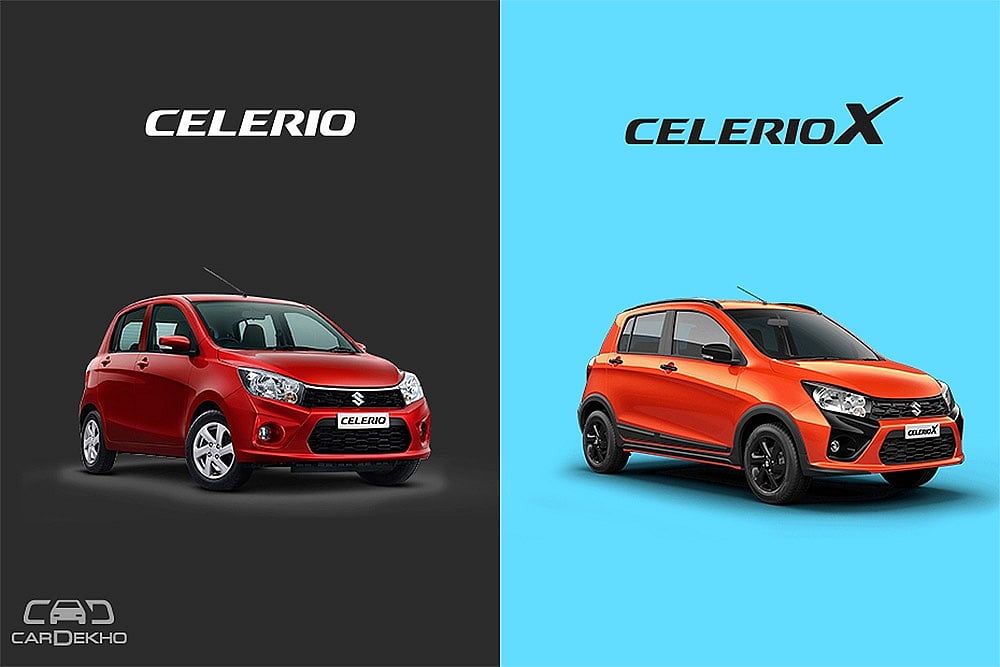 Maruti Suzuki Celerio Vs CelerioX