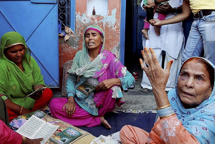 Dadri Lynching Victim Akhlaq’s family  - Internet commons 