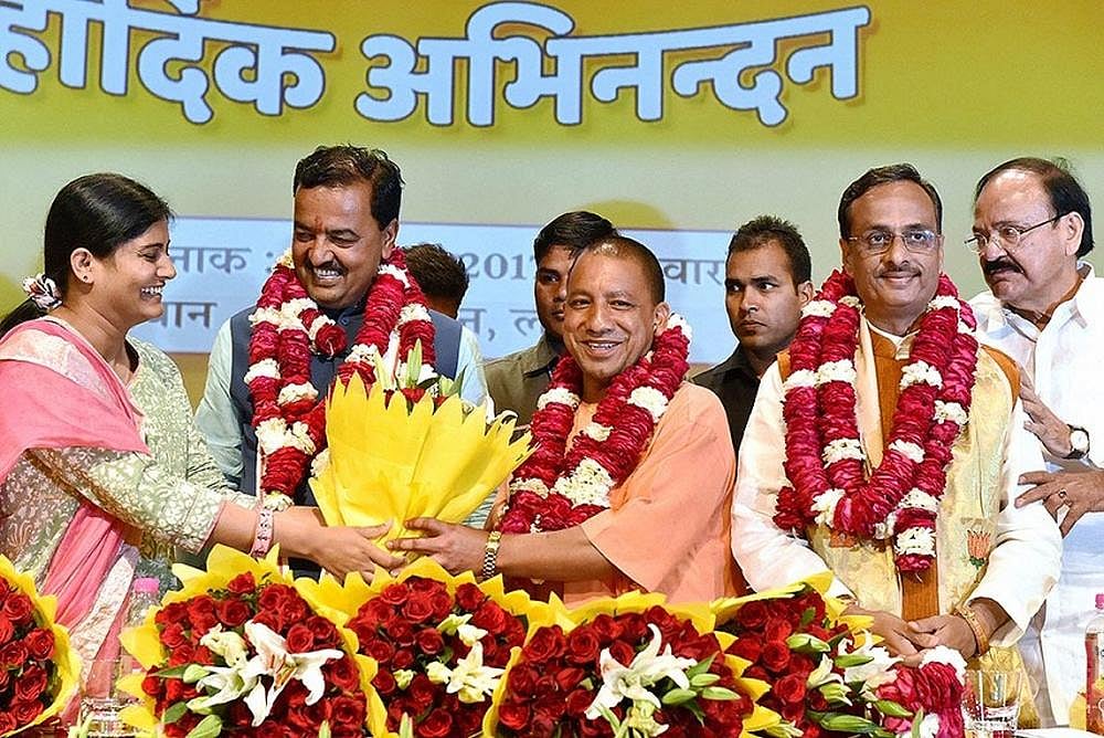BJP's Politics Has Always Revolved Around Mahants, Sadhvis And Yogis