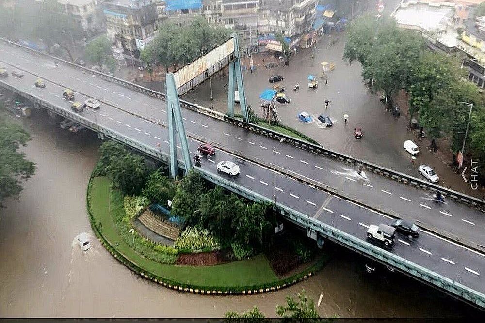 Mumbai Wades In Water As Heavy Rain Pounds City And Adjoining Regions