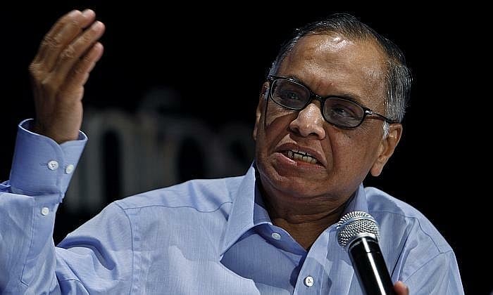 File Photo : IT industry veterans N R Narayana Murthy and Kris Gopalakrishnan for increasing funding for research and higher academic institutes |