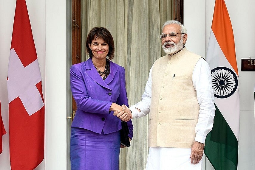 PM Modi Holds Talk With Swiss Prez Doris Leuthard, Discusses Bilateral Cooperation On Black Money Issue