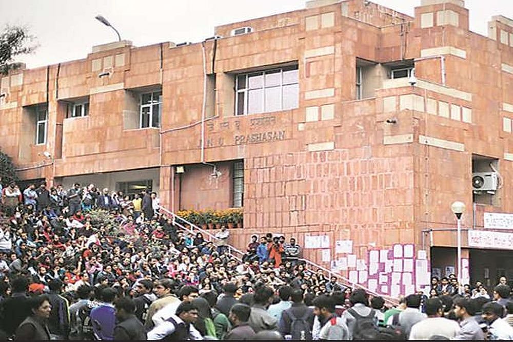 JNUSU Polls: Clean Sweep By United-Left, Retains All Four Seats