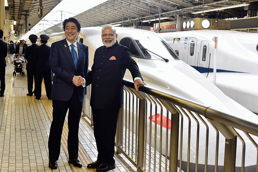 China Shows Interest In High-Speed Railway Projects In India As Japanese PM Arrives In Gujarat For Bullet Train