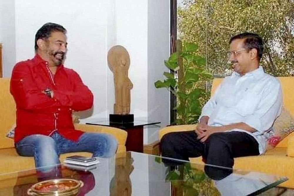 'We Exchanged Ideas. Will Continue To Meet In Future', Says Kejriwal On 'Excellent Meeting' With Kamal Haasan