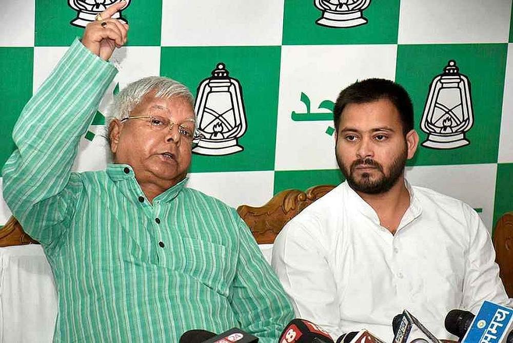 CBI Issues Fresh Summons To Lalu, Tejashwi Yadav In Alleged Graft Case Involving IRCTC Contracts